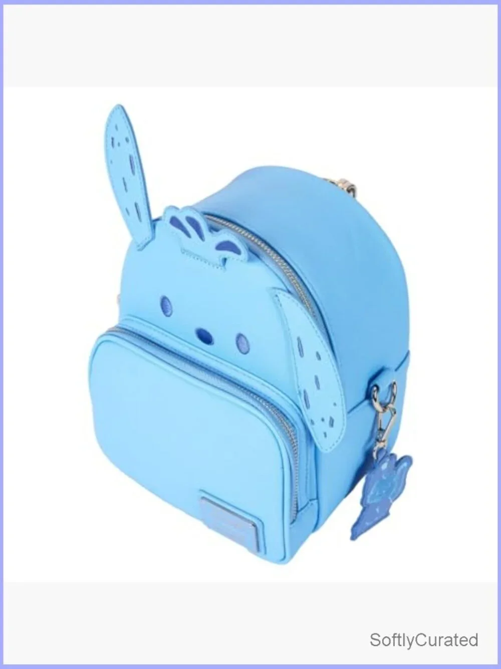 Convertible Mini Backpack Crossbody Adjustable Straps Faux Leather